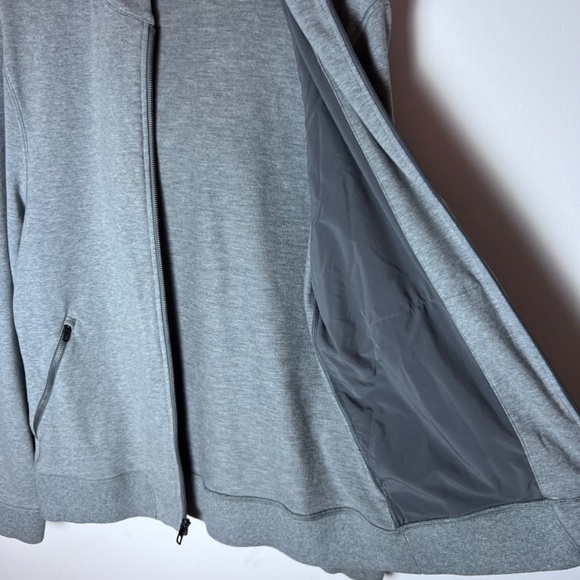 Lululemon Men's Cross Cut Zip Up Hooded Sweatshirt - Size Large - Picture 5 of 9